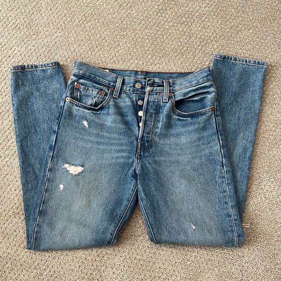 Levi’s 501 in Old Hangouts size 25 - Picture 9 of 13